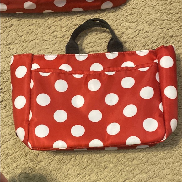 Lug Red and White Polka Dot Travel Bags CHARIOT - Picture 3 of 8